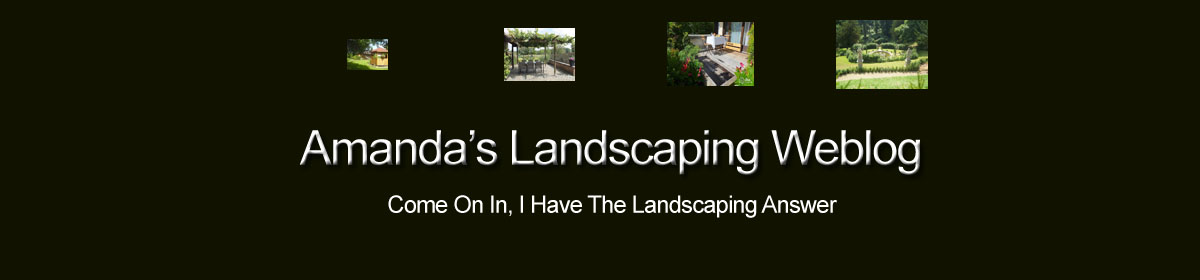 Amanda's Landscaping Weblog