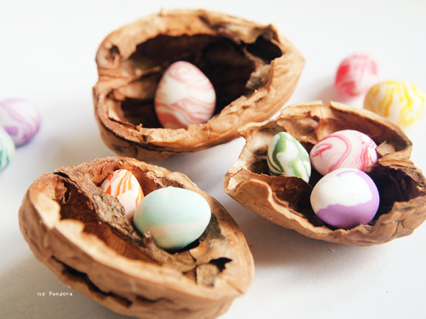 Marbled Mini Easter Eggs