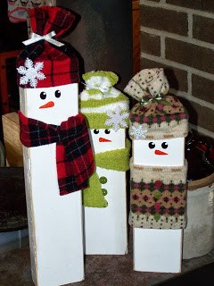 2×4’s make great snowmen….who knew?