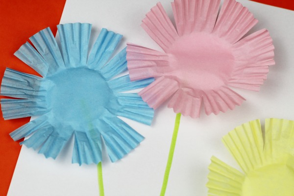 Scissor Skills Activities: Easy Flower Craft