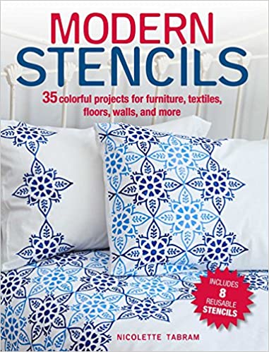 Book Review – Modern Stencils: 35 colorful projects for furniture, textiles, floors, walls, and more