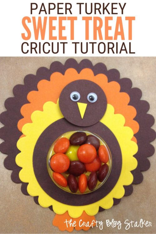 How to Make Paper Turkey Sweet Treat Gift Idea