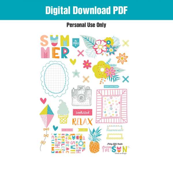 Summer Digital Image Freebies