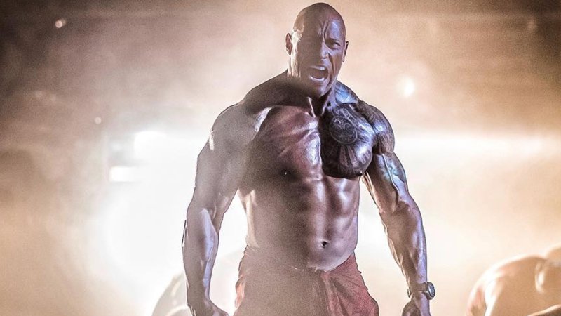 The Rock Reveals New Photo from Hobbs & Shaw Set