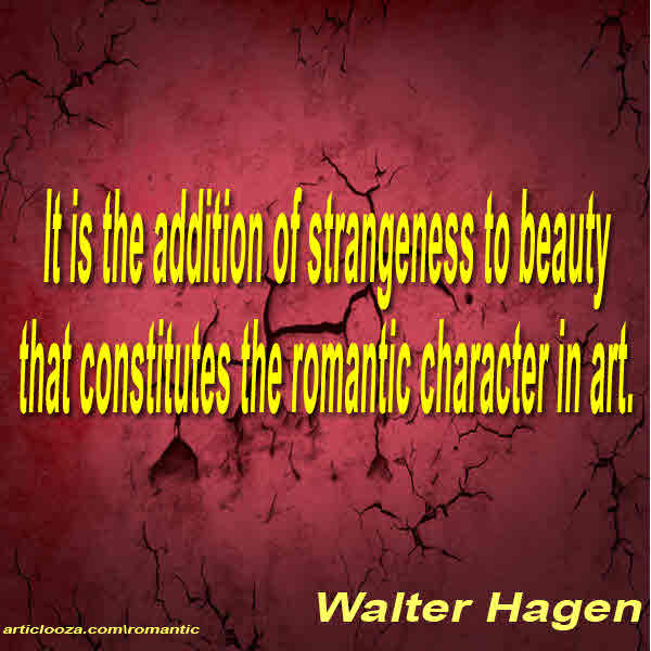 It is the addition of strangeness to beauty t ...